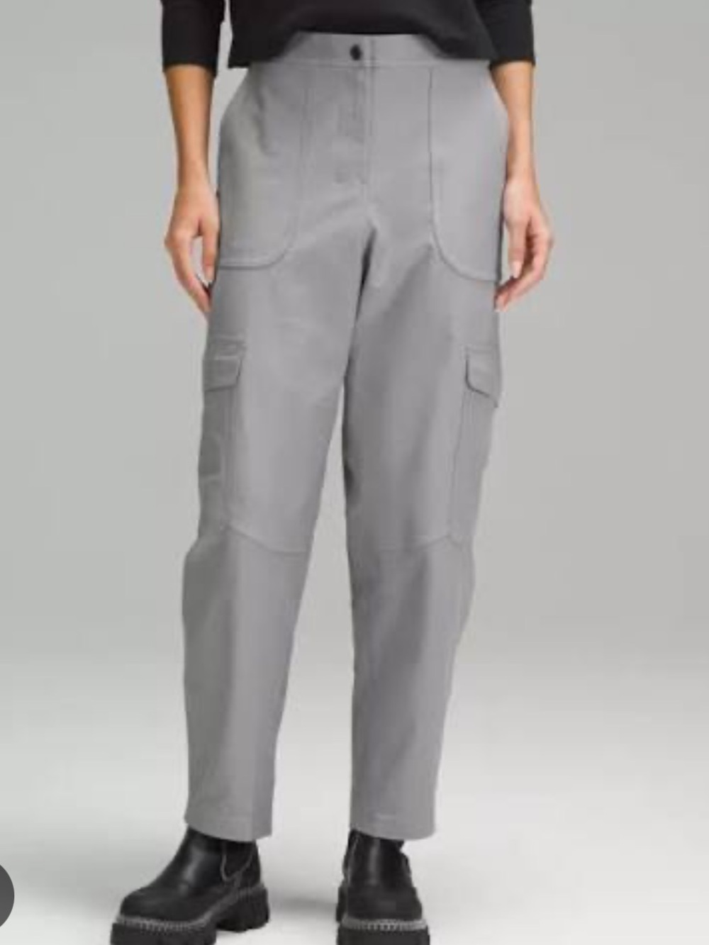 lululemon athletica dark grey Light Utilitech Cargo Pants